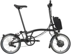 Brompton C Line Explore High Handlebar Electric Folding Bike - 16" Wheel
