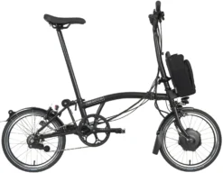 Brompton C Line Explore High Handlebar Electric Folding Bike - 16" Wheel