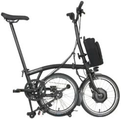 Brompton C Line Explore High Handlebar Electric Folding Bike - 16" Wheel -Carrera Store 167147b scaled