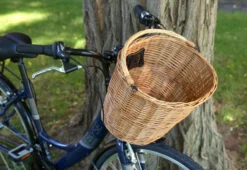Halfords Wicker Bike Basket -Carrera Store 184214b scaled