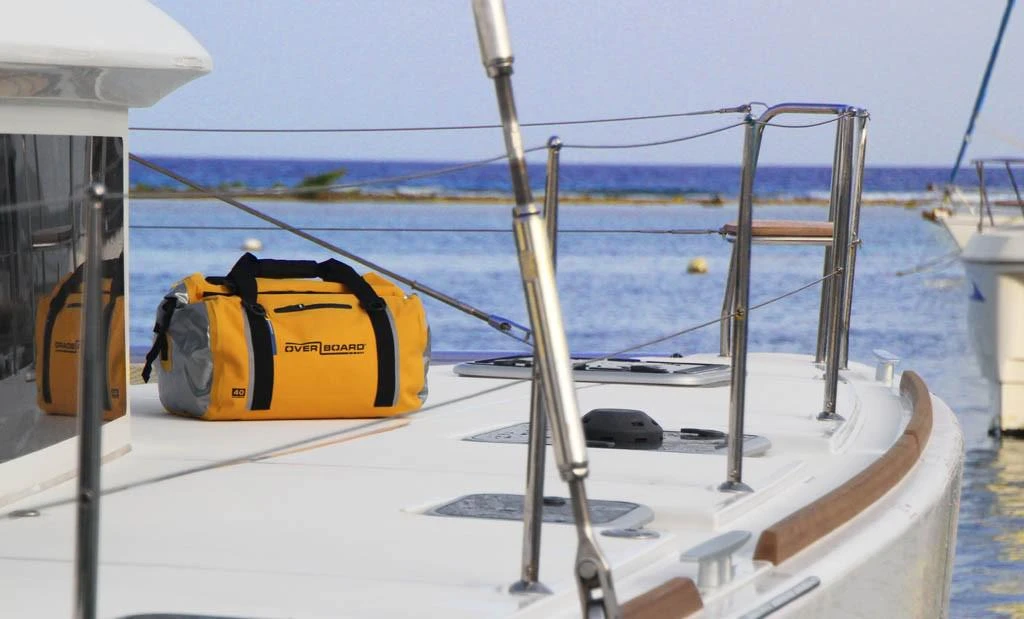 OverBoard Classic Waterproof Duffel 40 Litres - Black 2 OverBoard Classic Waterproof Duffel 40 Litres - Black - Image 2