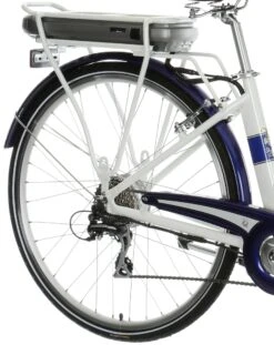 Pendleton Somerby Electric Hybrid Bike - White And Navy - 17", 19" Frames -Carrera Store 279718d