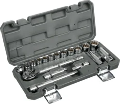 Halfords 18 Piece 3/8" Drive Imperial Socket Set