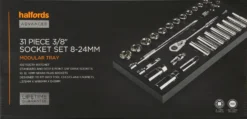 Halfords Advanced 31 Piece 3/8" Socket Set Modular Tray 9 Halfords Advanced 31 Piece 3/8" Socket Set Modular Tray -Carrera Store 332470c scaled