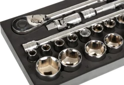 Halfords Advanced 26 Piece 1/2" Socket Set Modular Tray -Carrera Store 332518b scaled