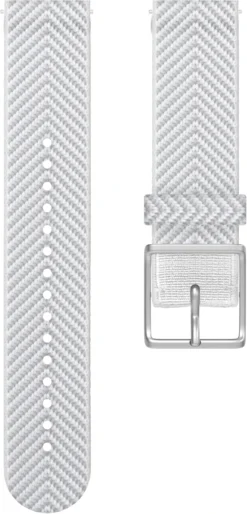 Polar Ignite Fabric Wrist Band, White Chevron - Large