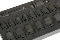 Halfords Advanced 22 Piece 1/2" Impact Socket Set Modular Tray -Carrera Store 332950b scaled