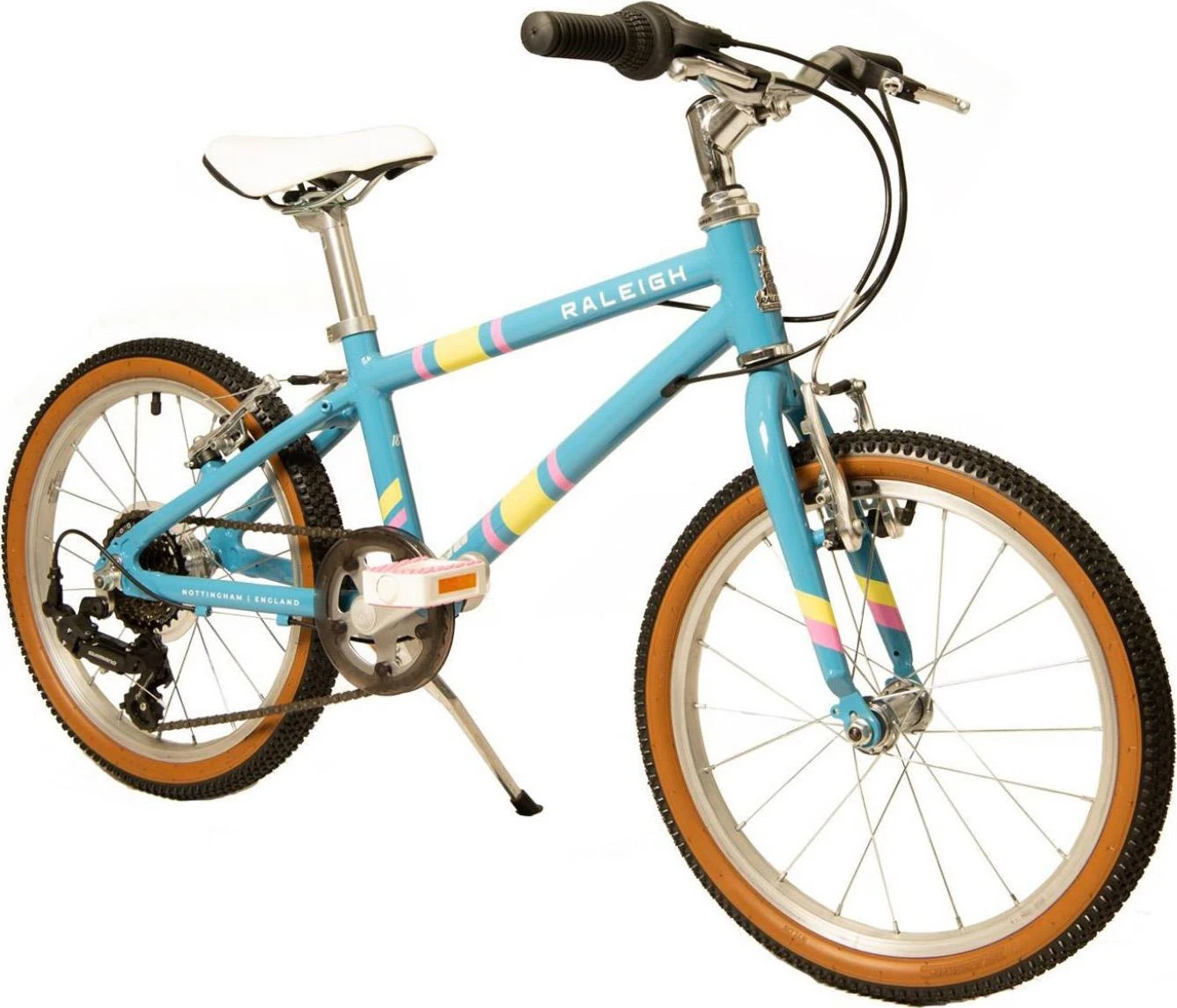 Raleigh Pop Kids Bike - Blue - 18" Wheel 2 Raleigh Pop Kids Bike - Blue - 18" Wheel - Image 2