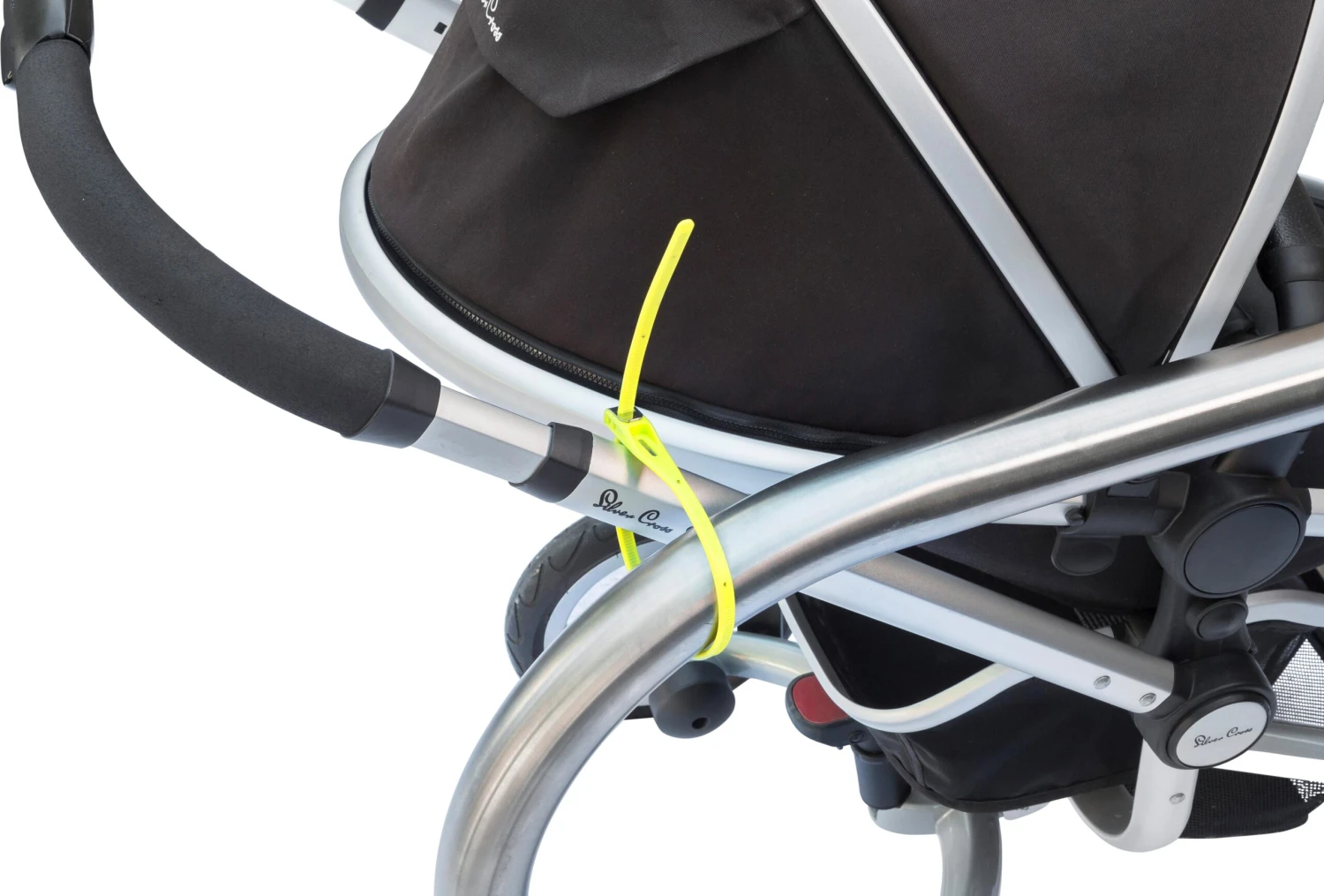 HipLok Z-Lok Armoured Reuseable Tie2 Pack - Lime 4 HipLok Z-Lok Armoured Reuseable Tie2 Pack - Lime - Image 4