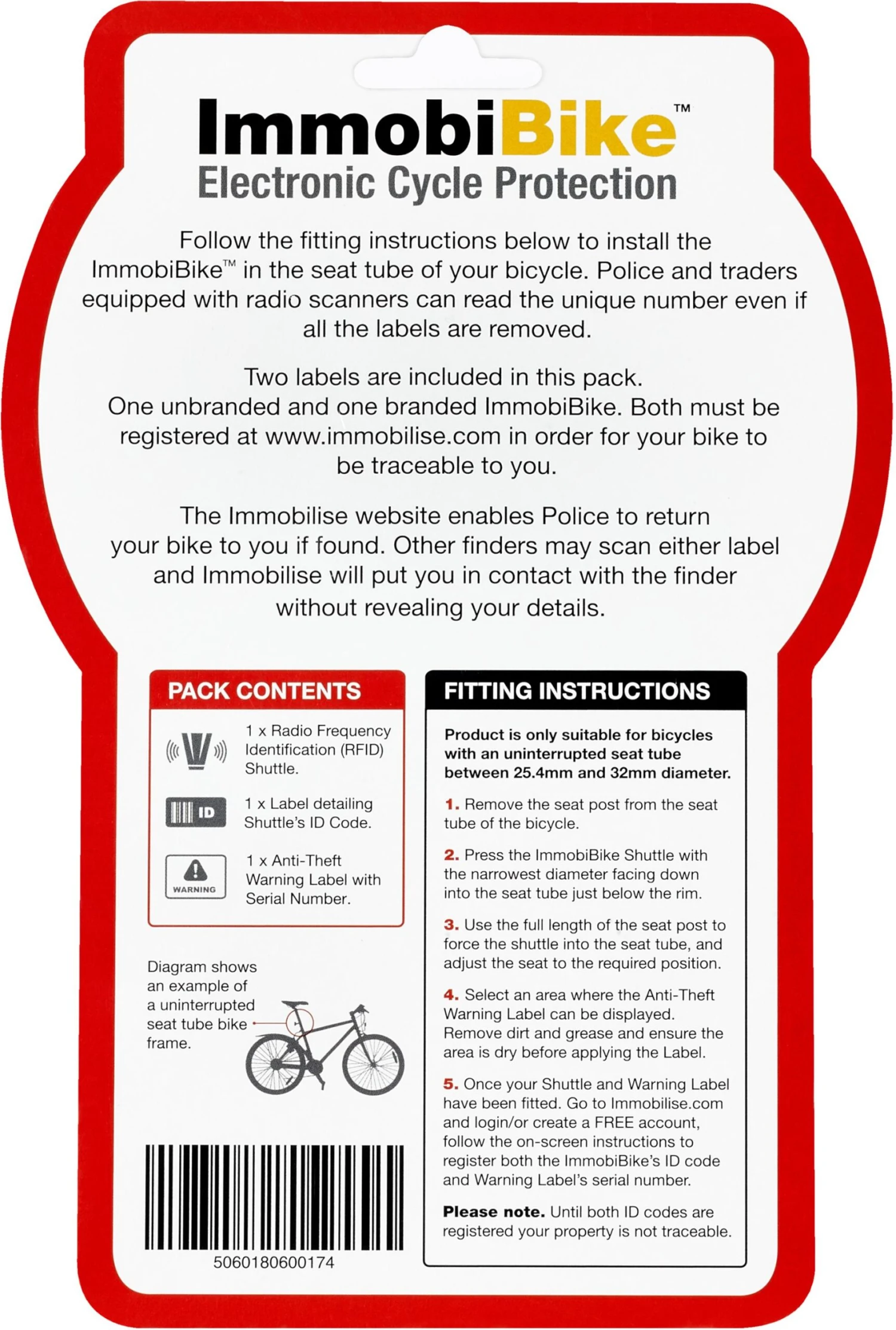 ImmobiBike - Electronic Cycle Protection 2 ImmobiBike - Electronic Cycle Protection - Image 2