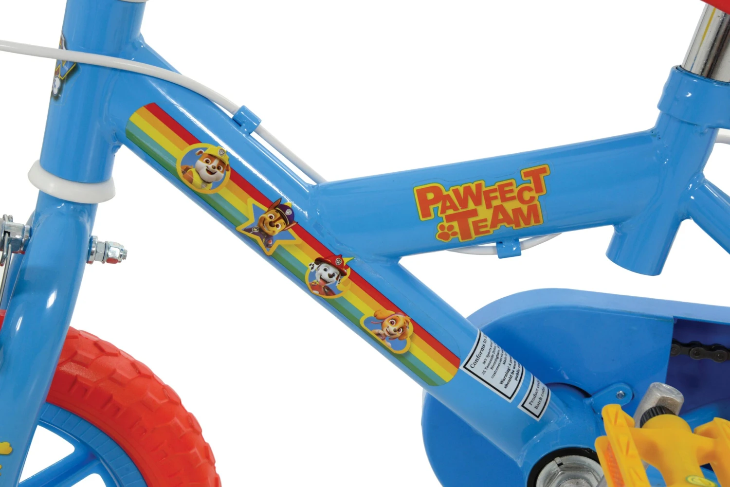 Paw Patrol Kids Bike - 12" Wheel 3 Paw Patrol Kids Bike - 12" Wheel - Image 3