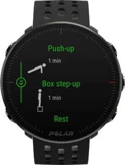 Polar Vantage M2 Multisport GPS Watch - Black/Grey -Carrera Store 503006g scaled