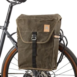Altura Heritage 40L Panniers (Pair) 2021 Olive 40L -Carrera Store 504774b scaled