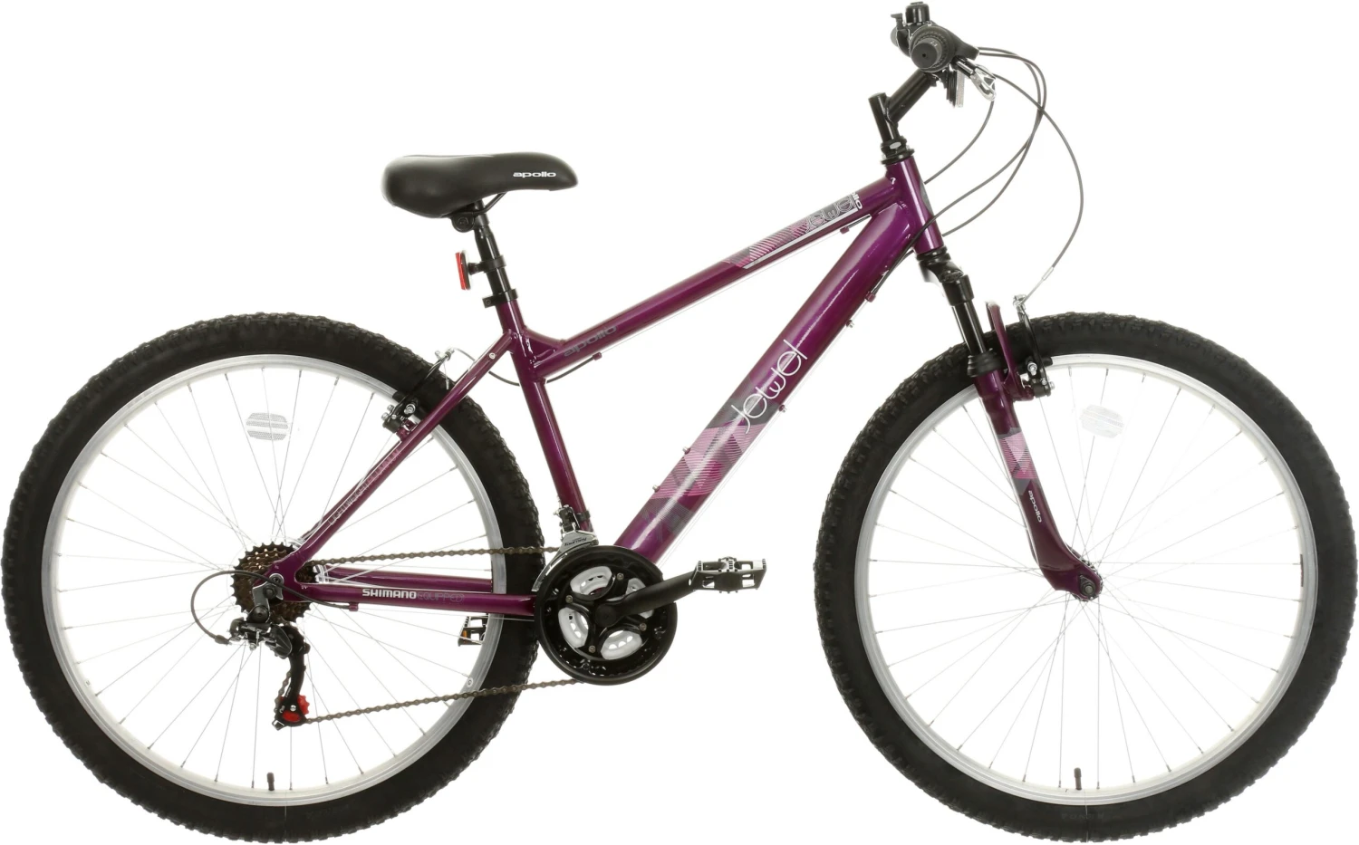 Apollo® Apollo Jewel Womens Mountain Bike - Purple - 14", 17", 20" Frames