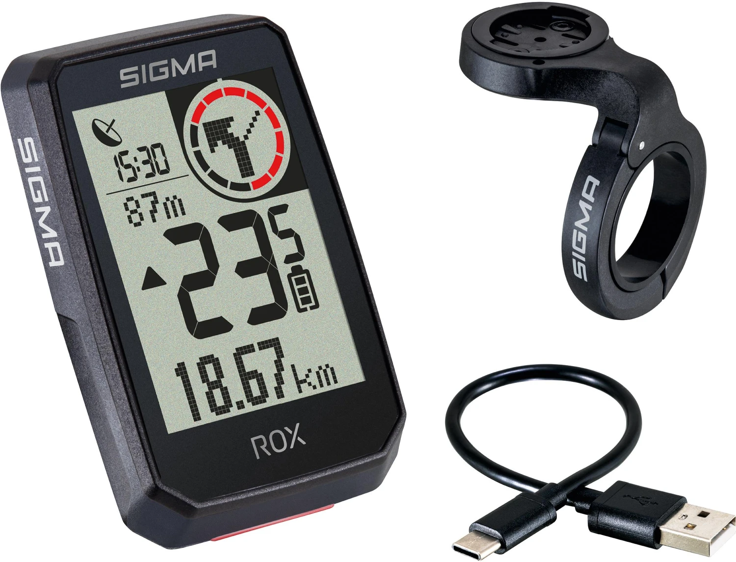 Sigma ROX 2.0 GPS Cycle Computer With Top Mount Set 2 Sigma ROX 2.0 GPS Cycle Computer With Top Mount Set - Image 2