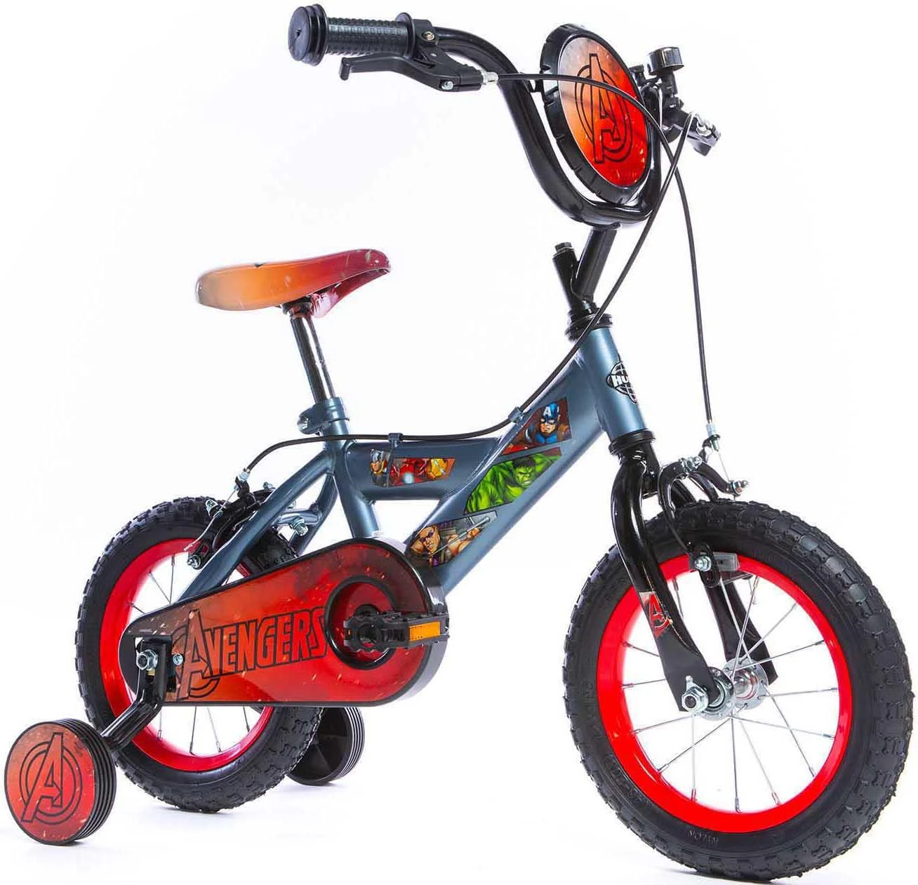 Huffy Marvel Avengers Kids Bike - 12" Wheel 2 Huffy Marvel Avengers Kids Bike - 12" Wheel - Image 2