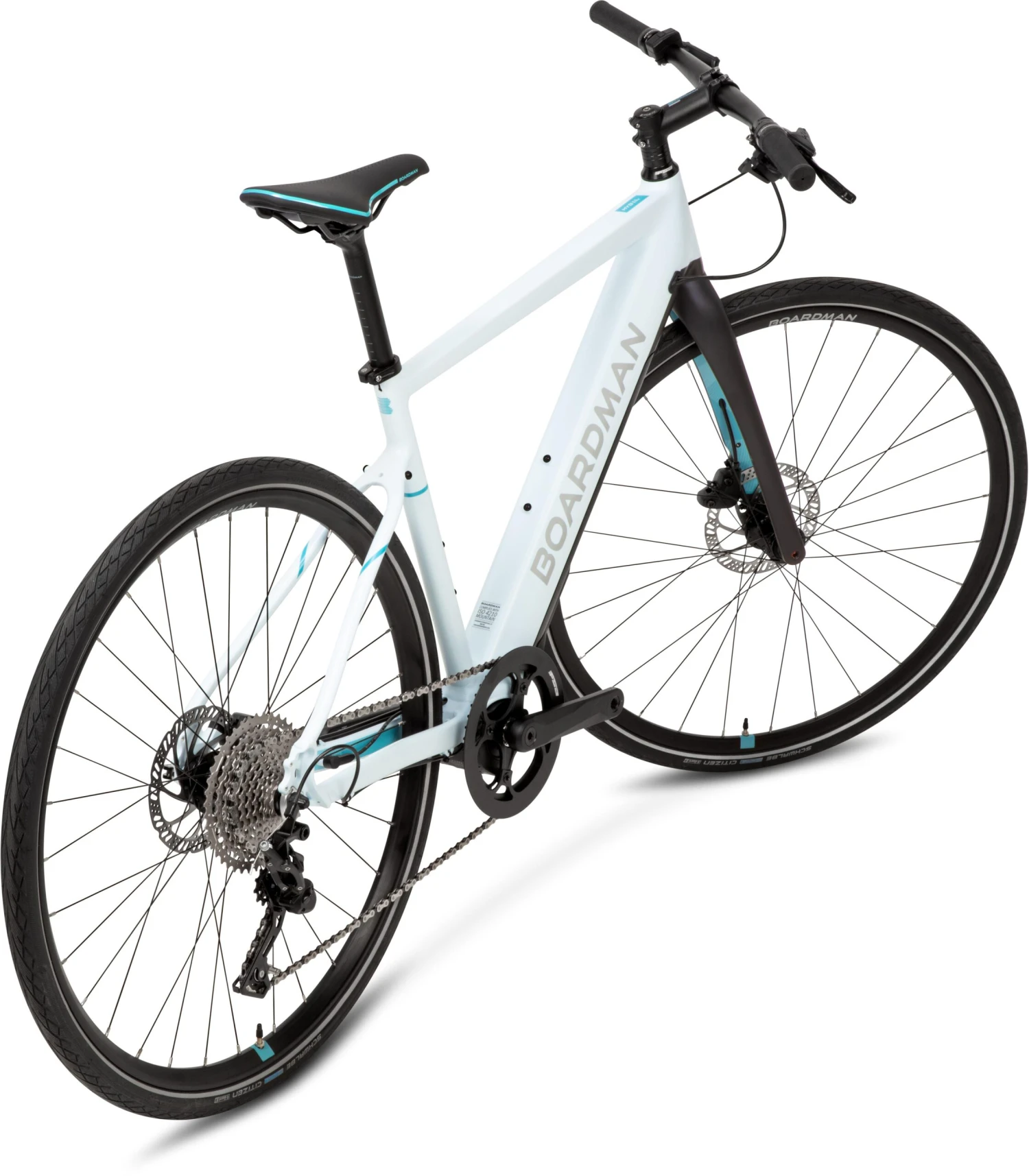 Boardman HYB 8.9E Womens Microshift Hybrid Electric Bike - 45cm, 48cm Frames 4 Boardman HYB 8.9E Womens Microshift Hybrid Electric Bike - 45cm, 48cm Frames - Image 4