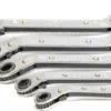 Rolson 5pc Offset Ratchet Ring Spanner Set