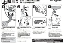 Huffy Moto Quick Connect Kids Bike - 14" Wheel -Carrera Store 711086h