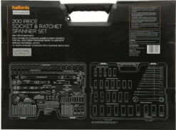Halfords Advanced 200 Pc Socket And Ratchet Spanner Set -Carrera Store 735757f scaled