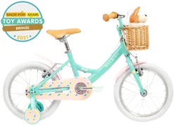 Raleigh Molli Kids Bike - Aqua - 16" Wheel