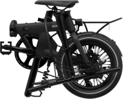 Eovolt Morning Electric Folding Bike - Onyx Black - 16" Wheel -Carrera Store 797406b scaled