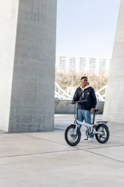 Eovolt Afternoon Electric Folding Bike - Onyx Black - 20" Wheel -Carrera Store 797942f