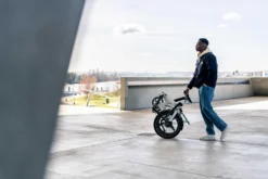 Eovolt Afternoon Electric Folding Bike - Onyx Black - 20" Wheel -Carrera Store 797942g