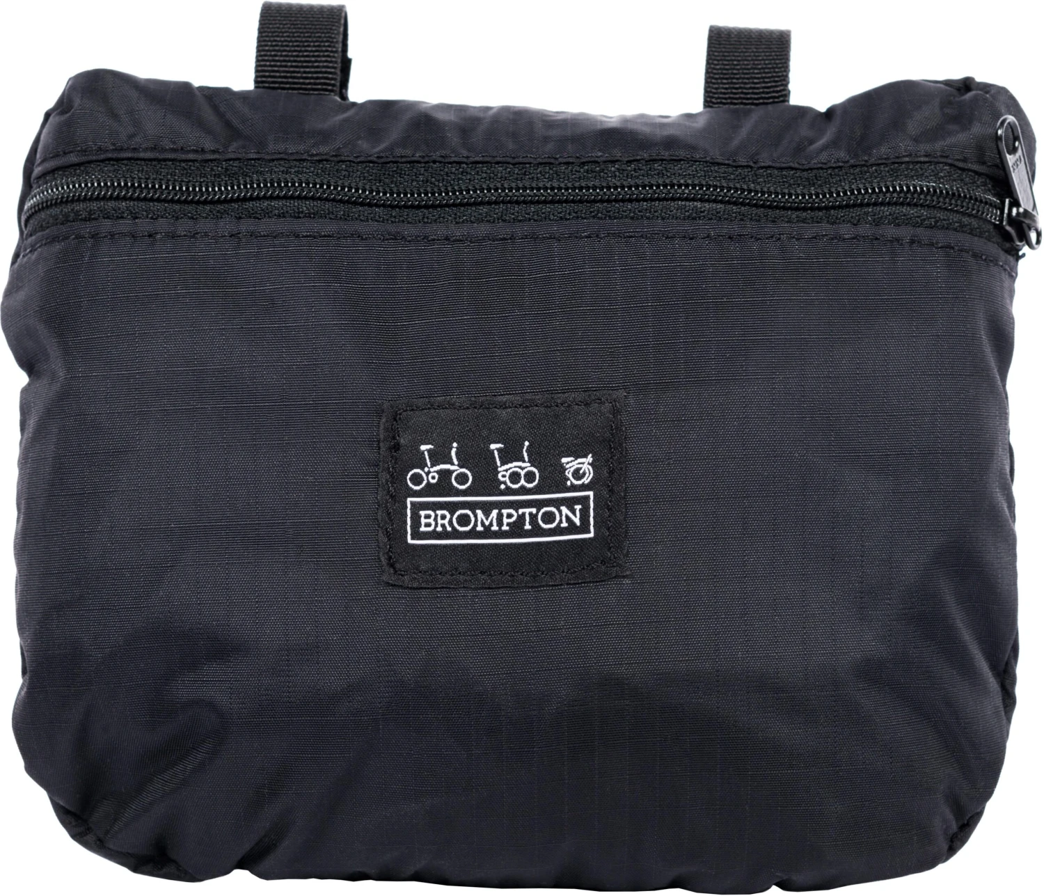 Brompton Bike Cover, C/w Saddle Bag - Black 1 Brompton Bike Cover, C/w Saddle Bag - Black