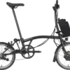 Brompton C Line Explore Mid Handlebar Electric Folding Bike - 16" Wheel